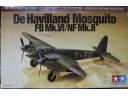 田宮 TAMIYA De Havilland Mosquito FB Mk.VI/NF Mk.II 1/72 NO.60747